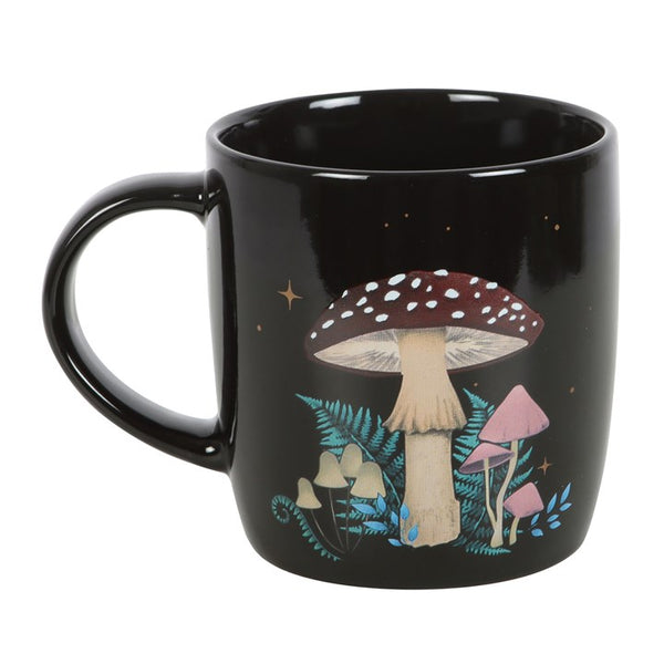 Forest Mushroom Ceramic Mug