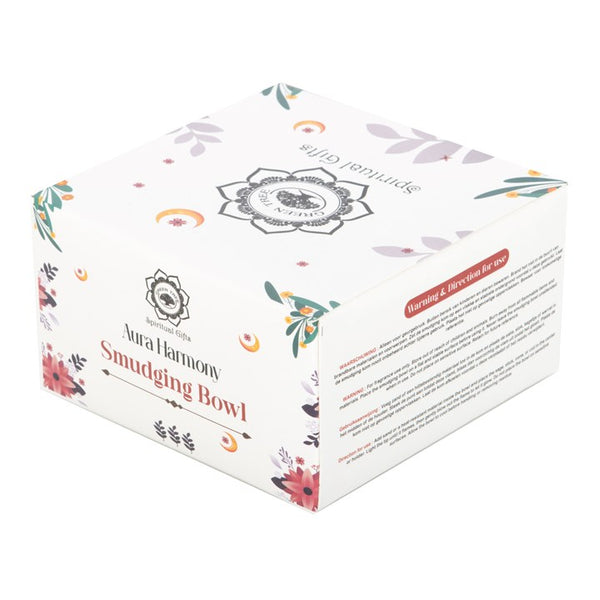 Moon Phase Metal Sage Smudge Bowl