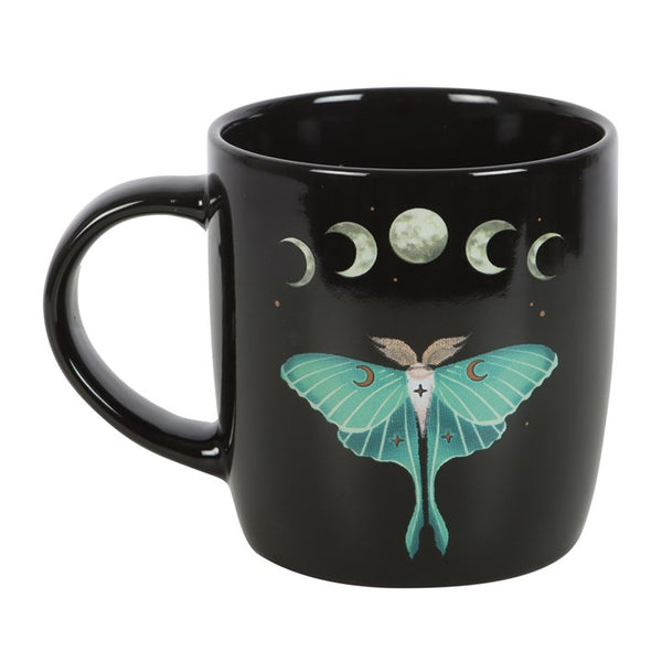 Forest Moth Ceramic Mug