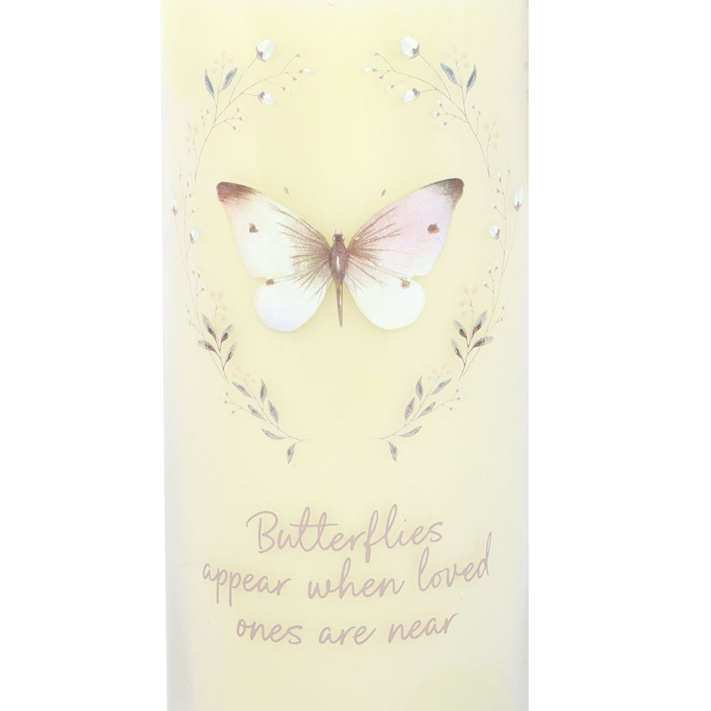 Butterflies Appear Vanilla Tube Candle