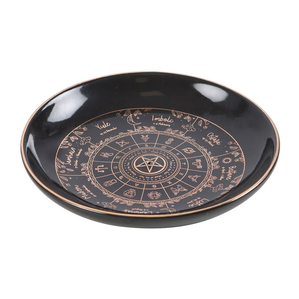 Wheel Of The Year Incense Holder