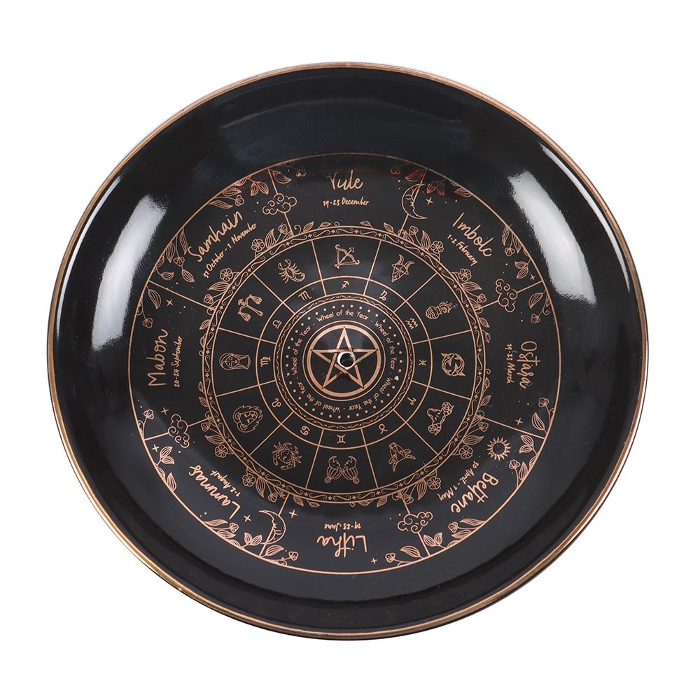 Wheel Of The Year Incense Holder