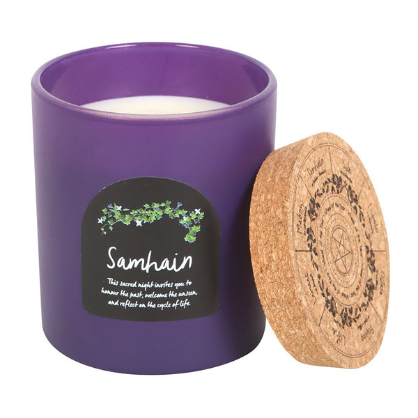 Samhain Spice Pumpkin Wheel Of The Year Candle