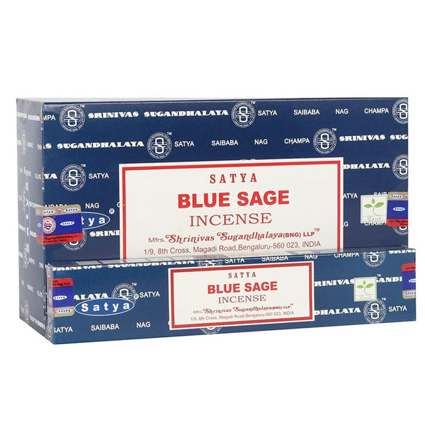 Blue Sage Satya Incense Sticks