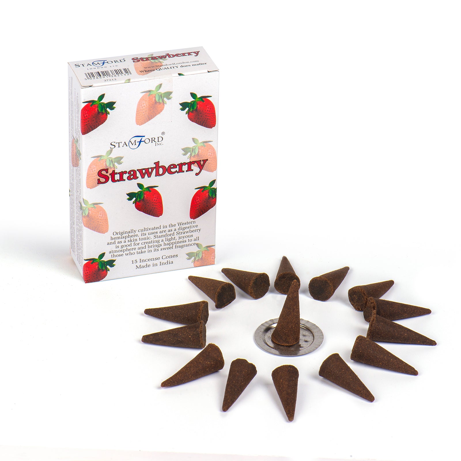 Strawberry Stamford Cones