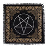 Pentagram Fringed Altar Cloth