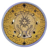 Hands & Sun Triple Leg Enameled Offering Plate