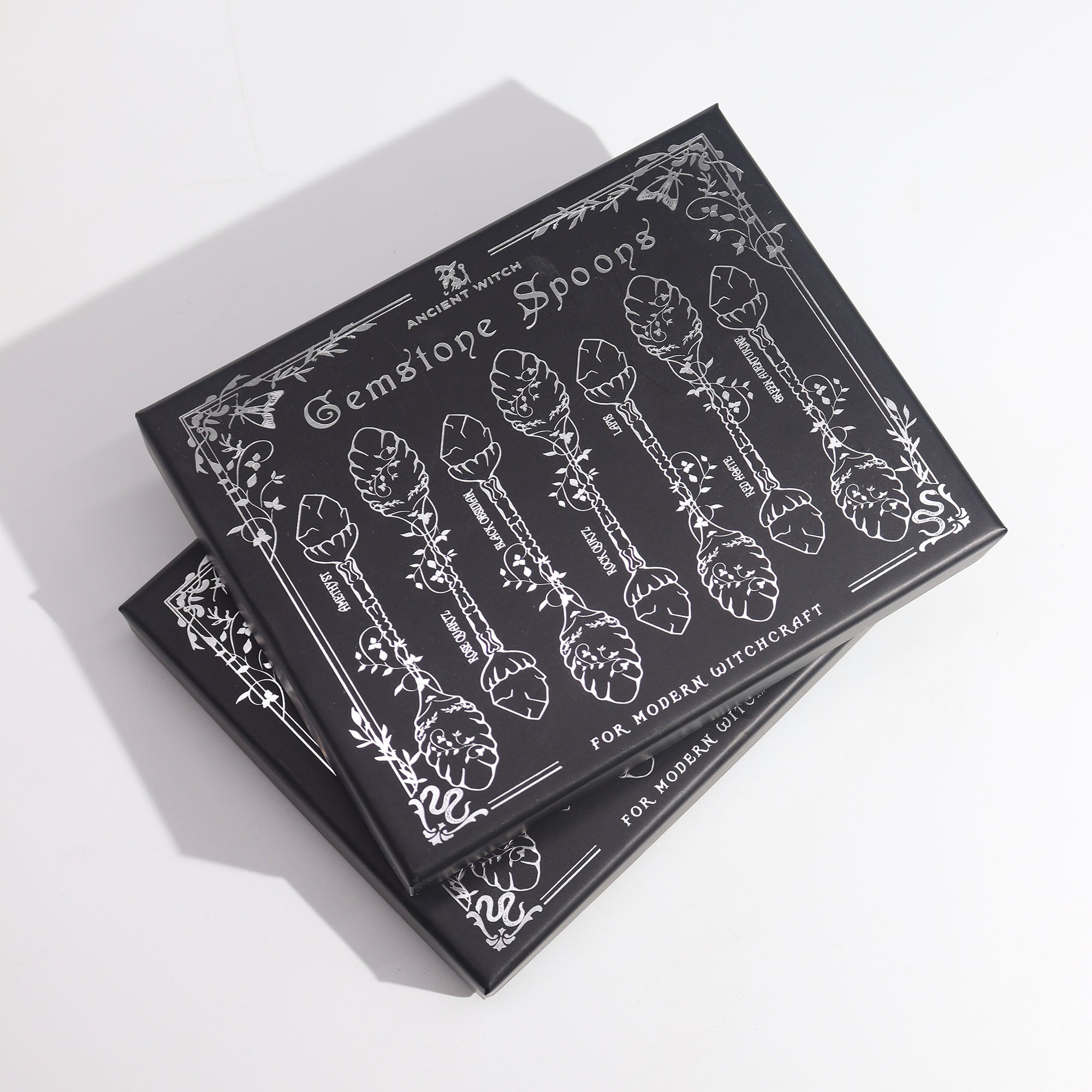 Bronze Crystal Witch Spoon Set
