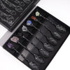Silver Crystal Witch Spoon Set