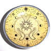 Hands & Sun Triple Leg Enameled Offering Plate