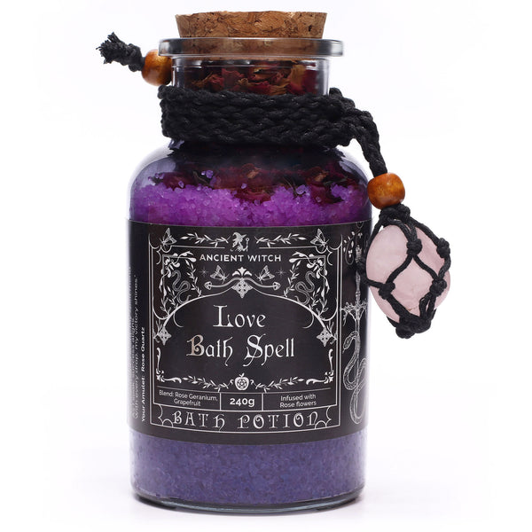 Ancient Witch Bath Spell Potion - Love