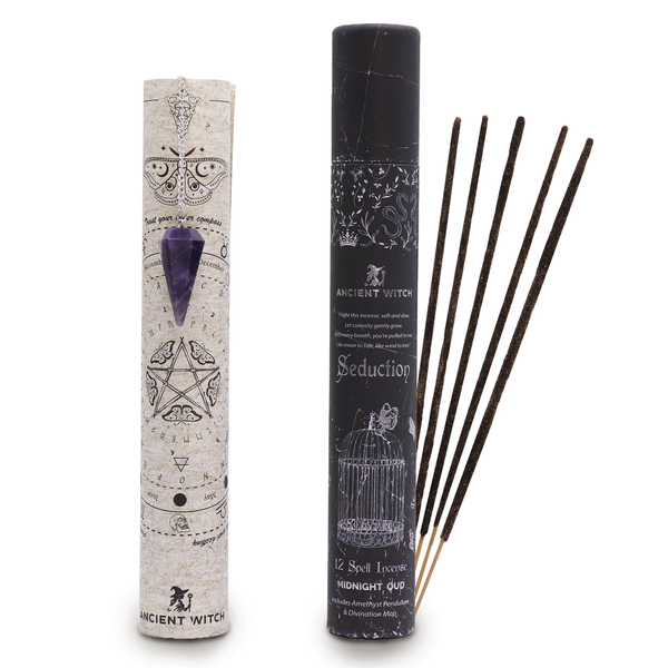 Seduction Spell Incense with Pendulum