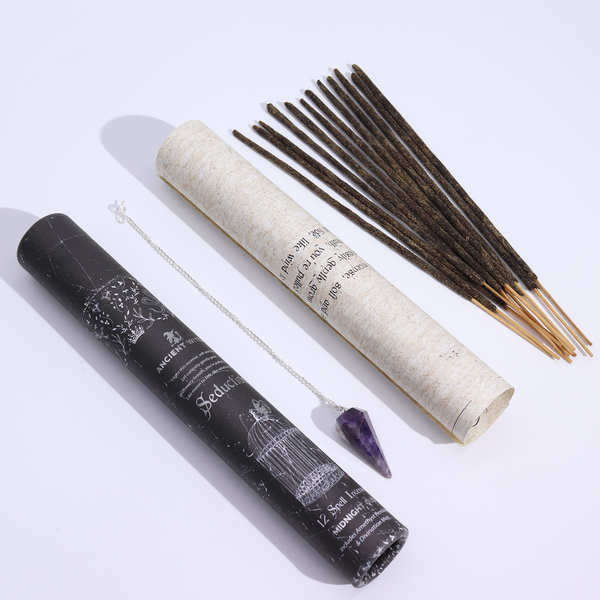 Seduction Spell Incense with Pendulum