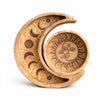 Moon Shaped Round Tray