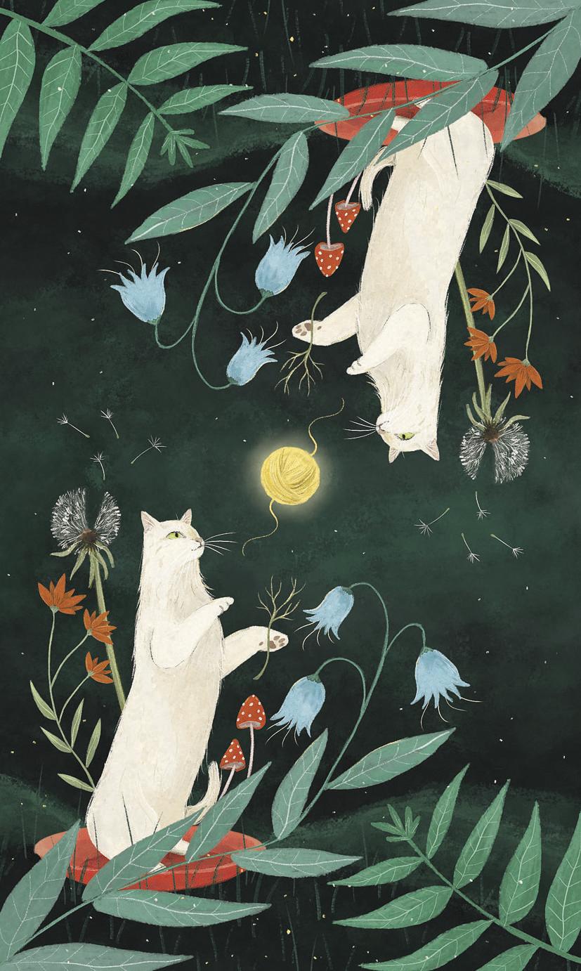 Enchanted Forest Felines Tarot