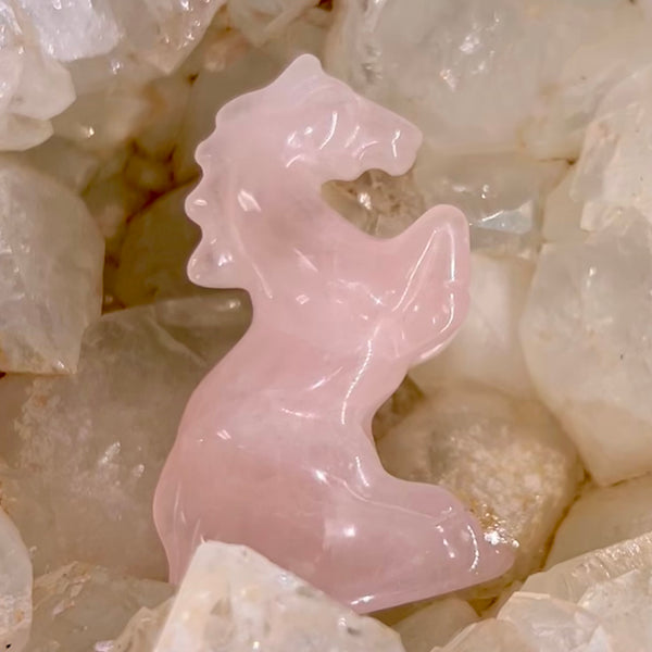 Rose Quartz Horse