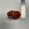 Red Jasper Howling Wolf