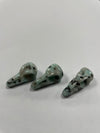 Mini Kiwi Jasper Bird Skull