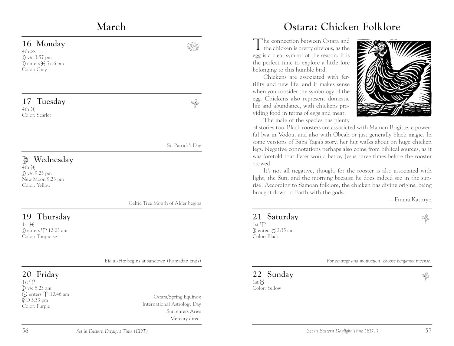 Llewellyns 2026 Witches Datebook