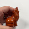 Red Jasper Howling Wolf