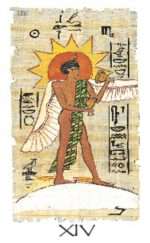 Egyptian Mini Tarot Deck