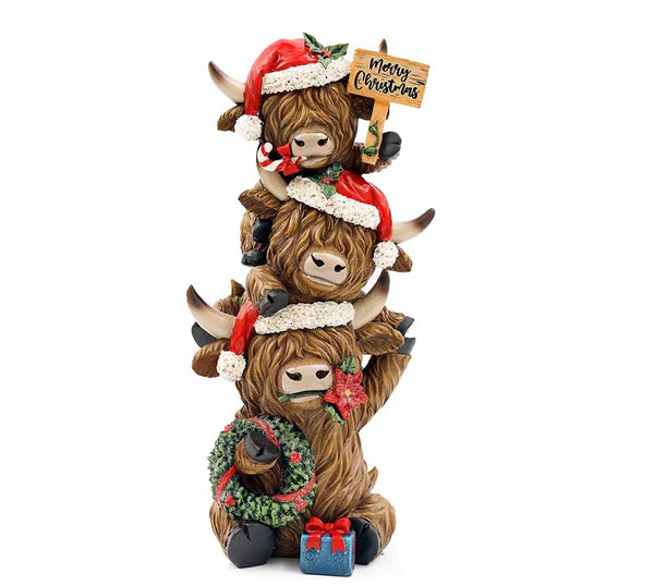 Highland Cow Stack