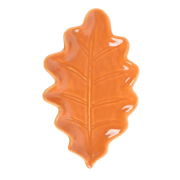 Autumn Leaf Ceramic Dish
