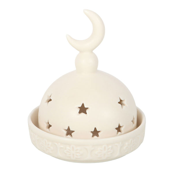 Mosque Incense Cone & Tealight Holder