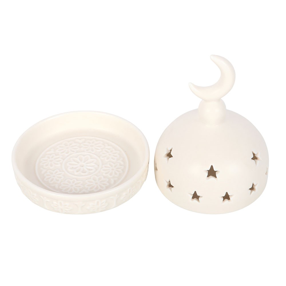 Mosque Incense Cone & Tealight Holder