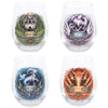 Set Of 4 Elemental Stemless Wine Glasses By Anne S