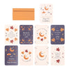 Autumn Magic Affirmation Cards with Stand