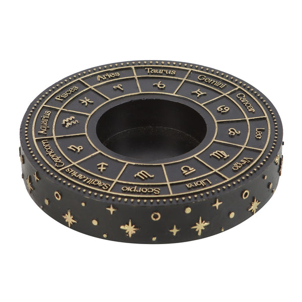 Astrology Wheel Tealight Holder