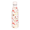 Mushroom Print Metal Water Bottle
