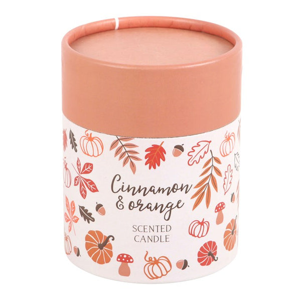 Autumn Leaves Cinamon & Orange Candle