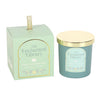 The Enchanted Library Leather Patchouli & Amber Candle
