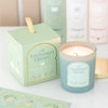 The Enchanted Library Leather Patchouli & Amber Candle