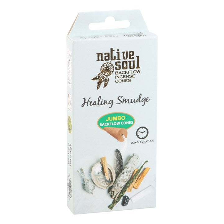 Healing Smudge Jumbo Backflow Cones