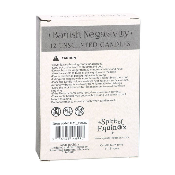 Banish Negativity Spell Candle x 12