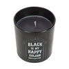 Black Is My Happy Colour Opium Scented Candle