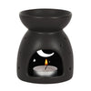 Black Moon Cut Out Oil Burner