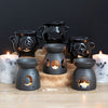 Black Moon Cut Out Oil Burner