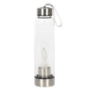 Clear Quartz Glass Water Bottle