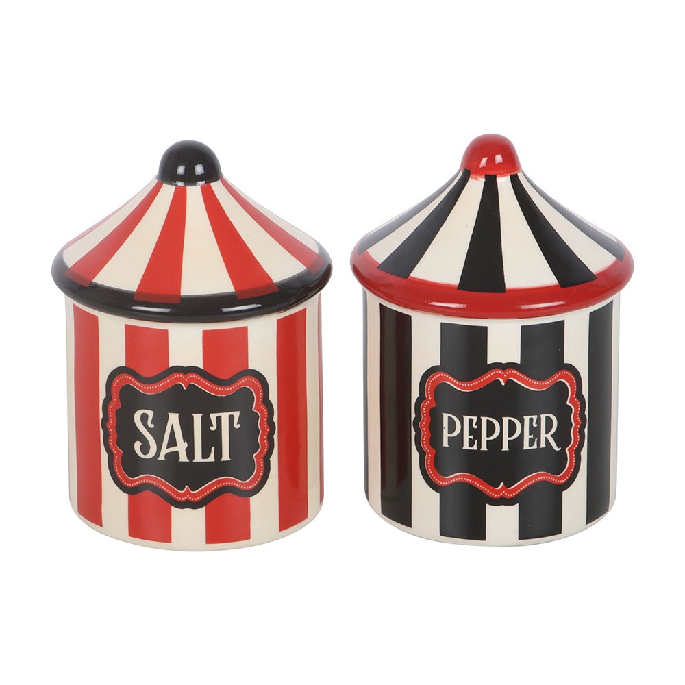 Circus Tent Salt & Pepper Shakers
