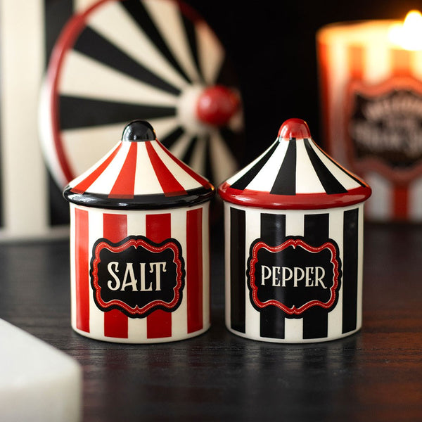 Circus Tent Salt & Pepper Shakers