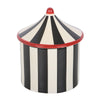 Black Striped Circus Tent Oil Burner