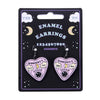 Pastel Talking Board Planchette Earrings