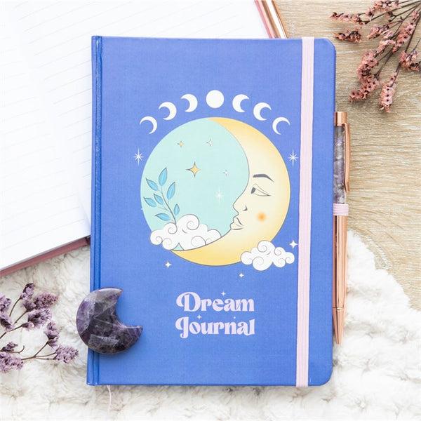 The Moon Dream Journal W/ Amethyst Pen