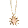 The Sun Celestial Rose Quartz Necklace