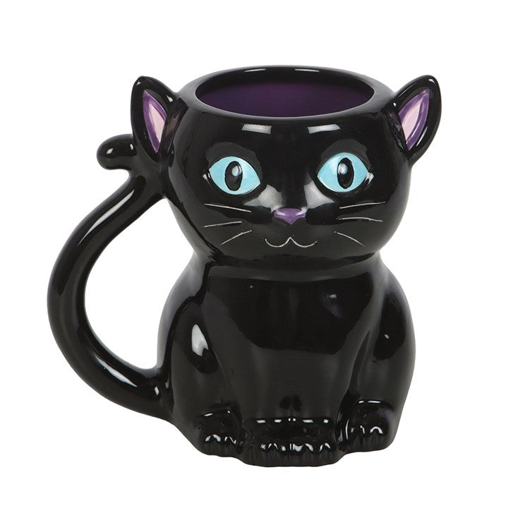 Cute & Creepy Black cat Mug