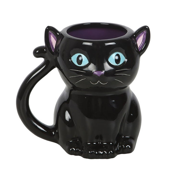 Cute & Creepy Black cat Mug